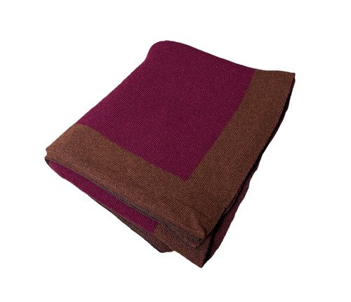 Pine cone hill lambswool throw - cone,